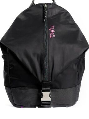 RYKA Backpack NEW Epic Trek With Shoe Bag Gym Laptop Overnight School Black Lg